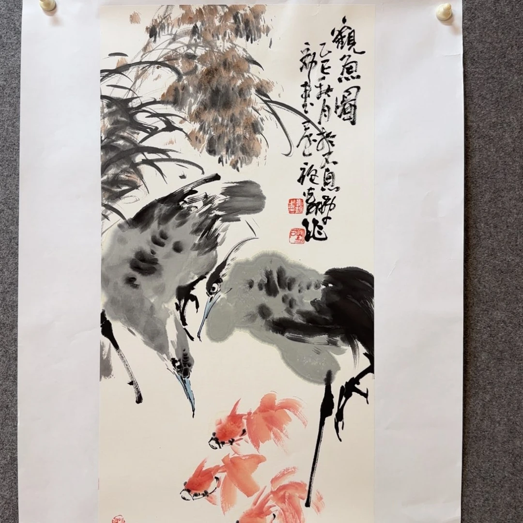 国画娄鹏老师手绘作品