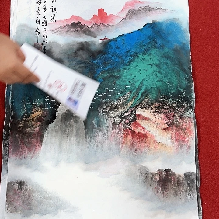国画手绘国画作品