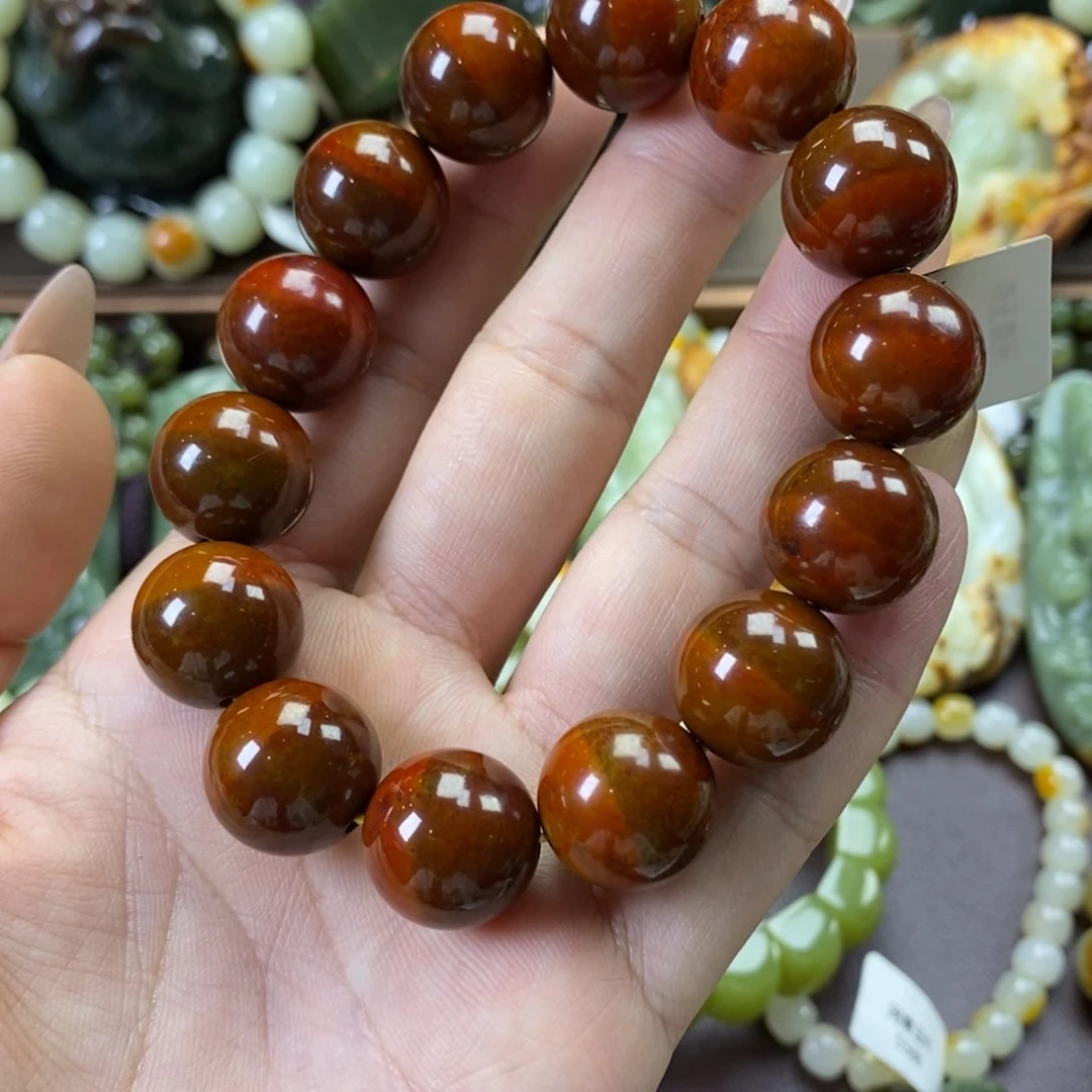 手串未镶嵌透闪石质玉北**河