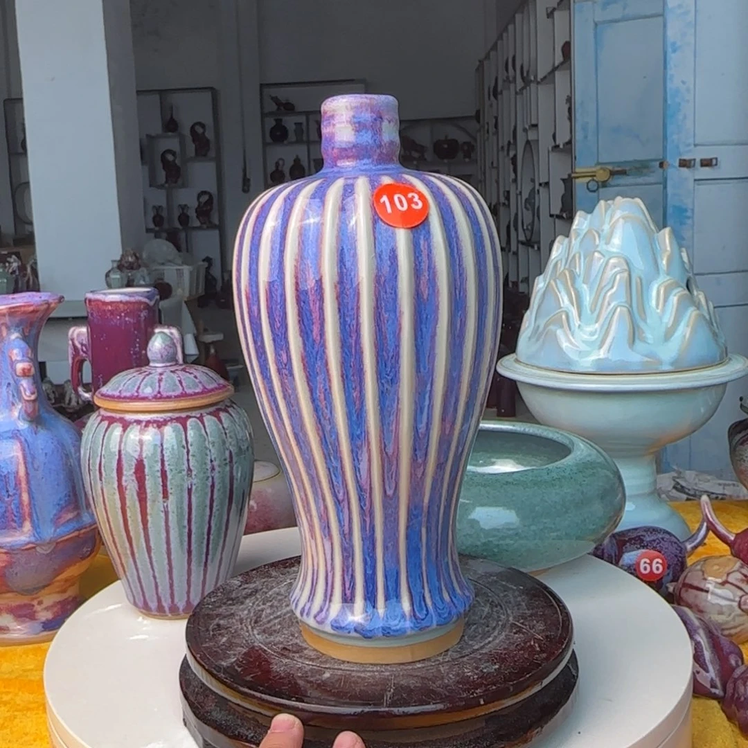 摆件郑家钧窑摆件