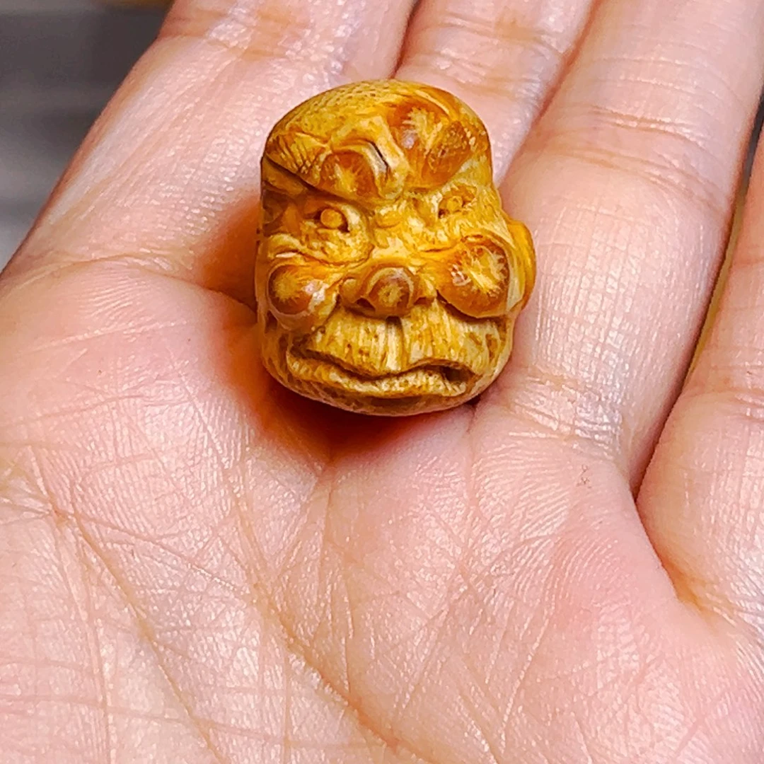 G***父竹根雕竹雕罗汉。