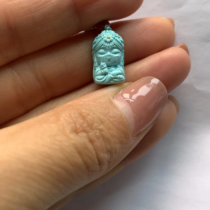 绿松石未镶嵌配饰