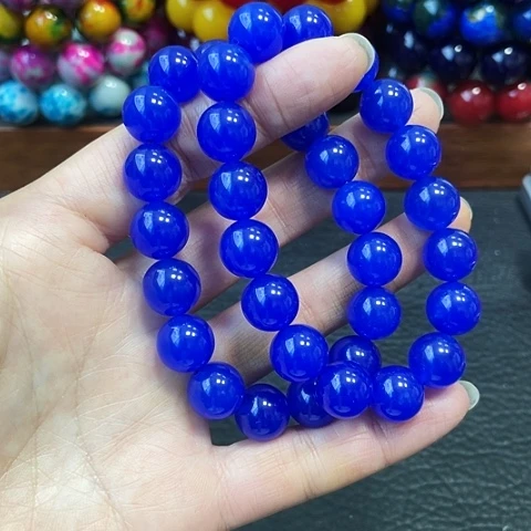 玛瑙未镶嵌手饰无极之蓝12