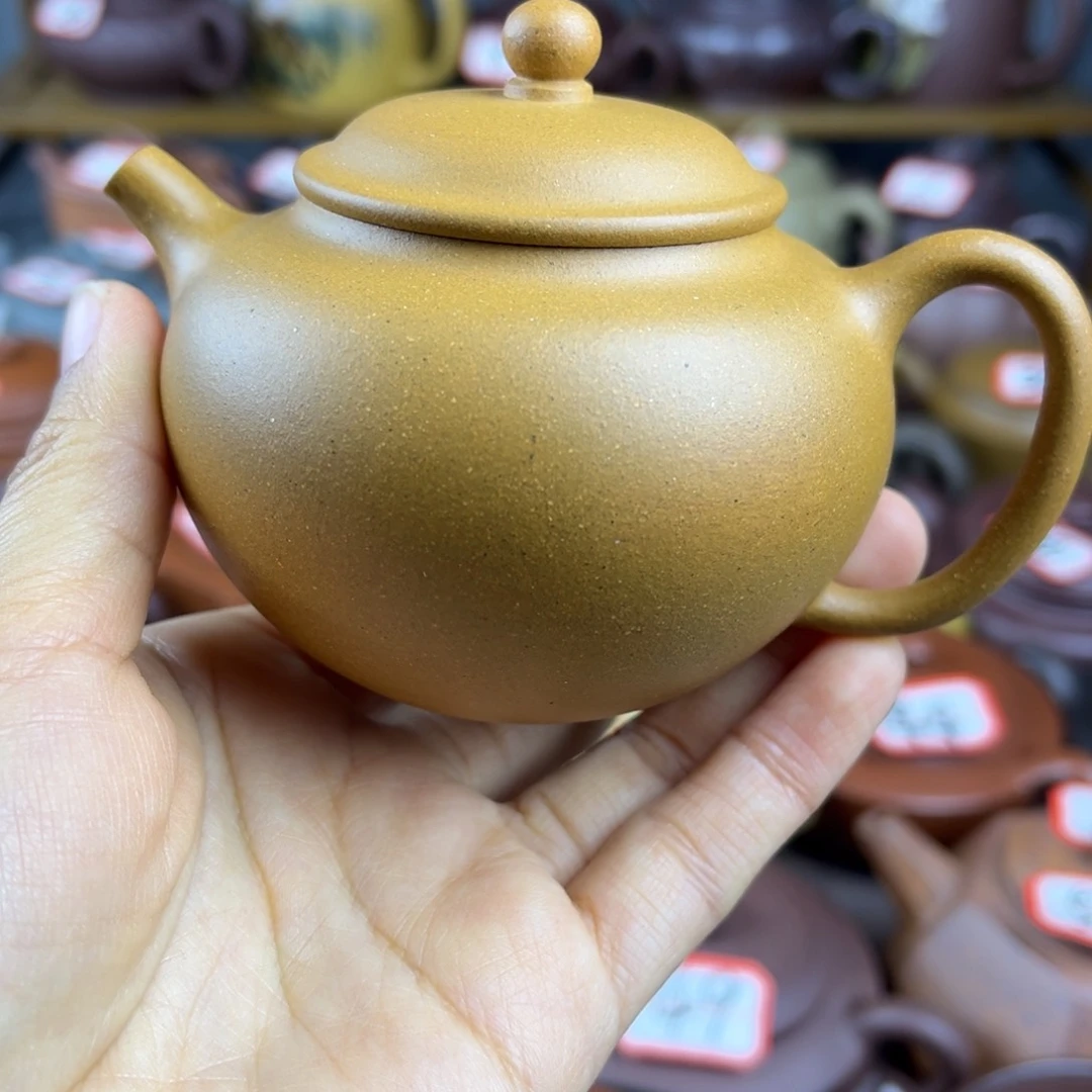 紫砂茶壶宜兴紫砂壶晃盖没有敲底章