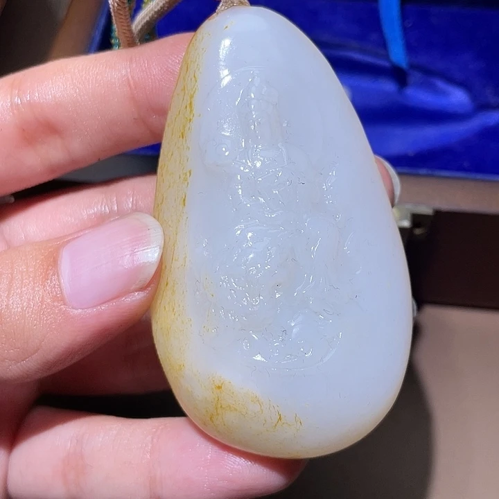 和田玉颈饰未镶嵌Y