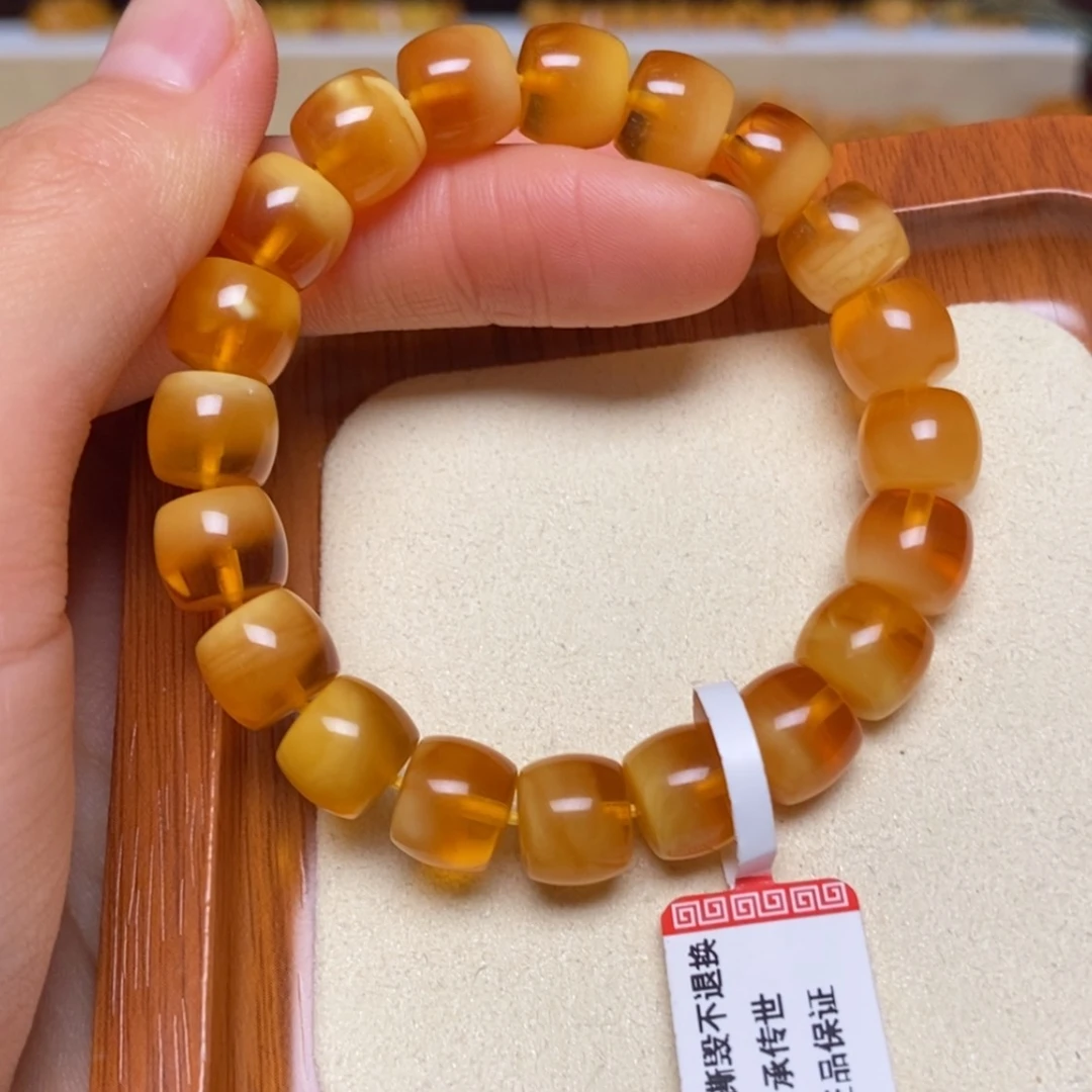 【闪购商品】未镶嵌蜜蜡手链手串