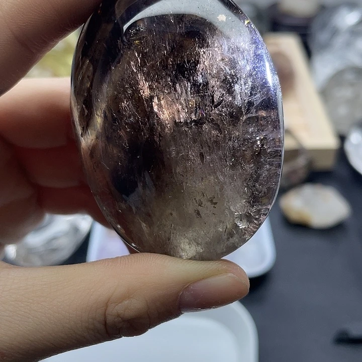 珠宝半成品未镶嵌发晶234水晶