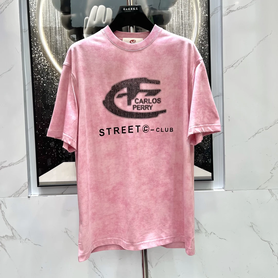 【C加短袖】新款夏季潮流休闲时尚简约高级男士半袖圆领百搭T恤轻奢