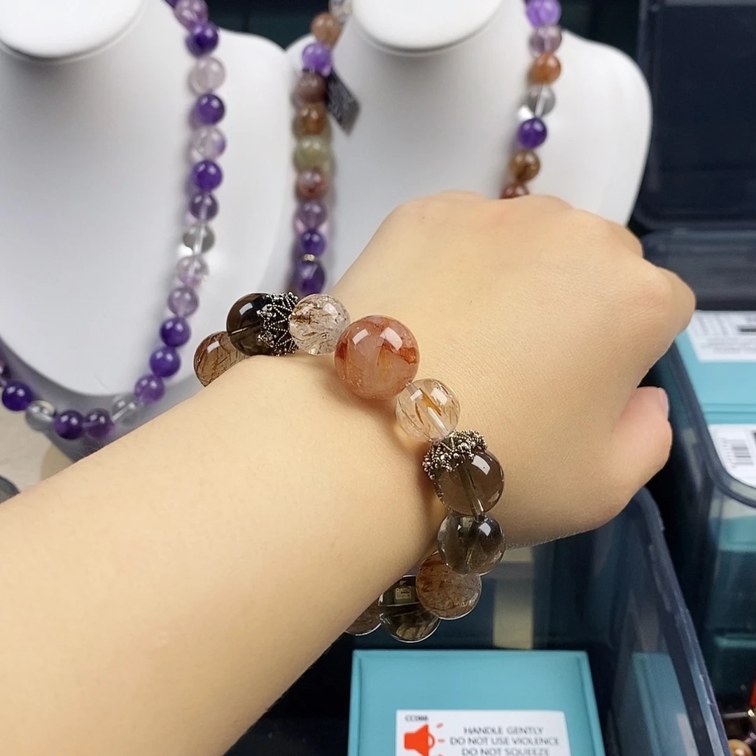 银S925镶嵌手链水晶