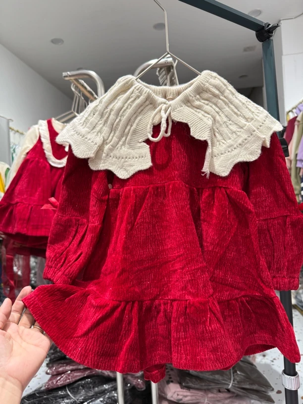 33863春秋新款小童连衣裙