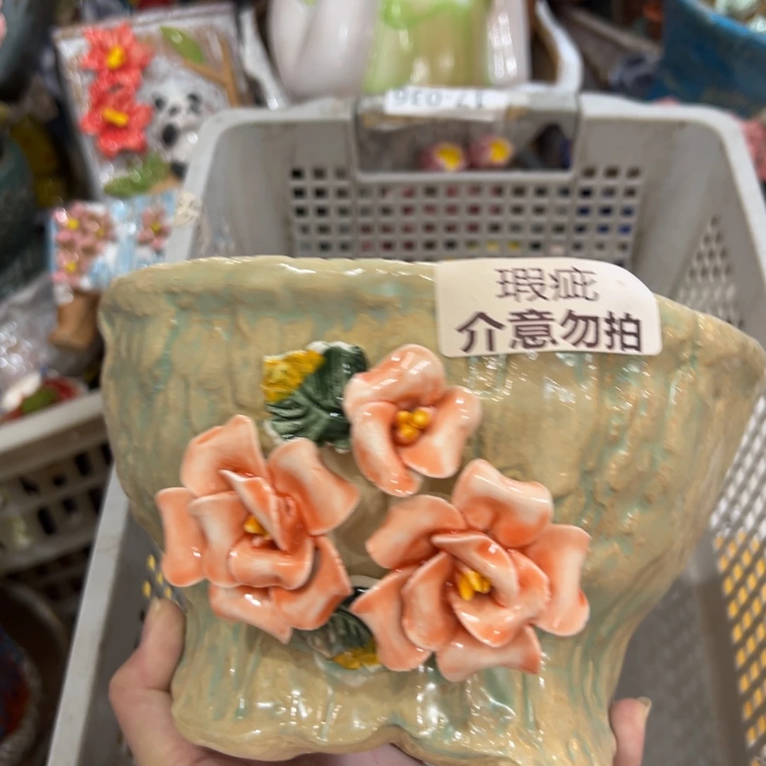 瑕疵2726 花盆拍满20元发货，退款拉黑