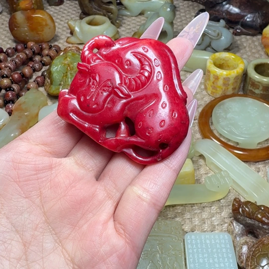 白玉菩提吊坠挂件