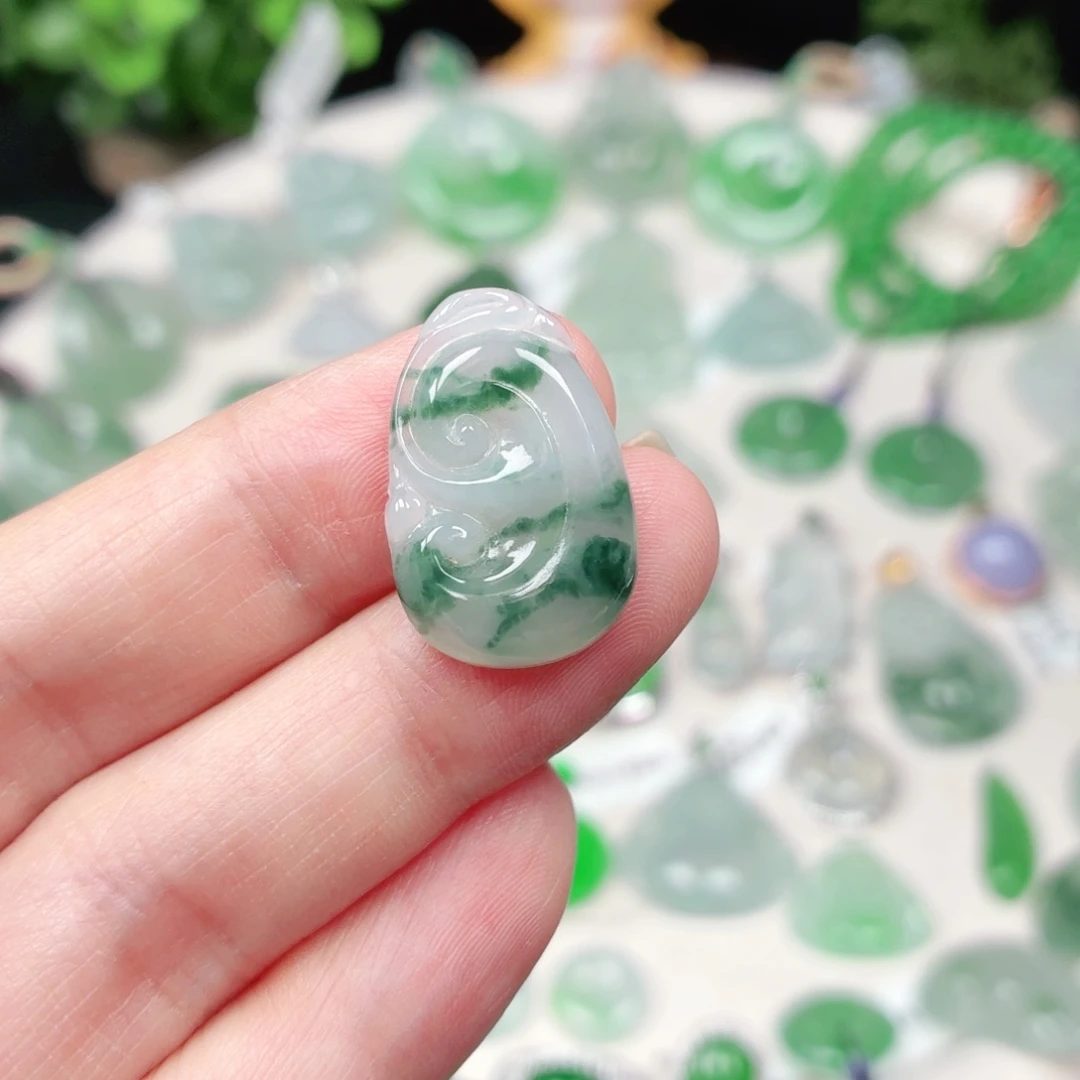 翡翠裸石缅甸天然A货翡翠