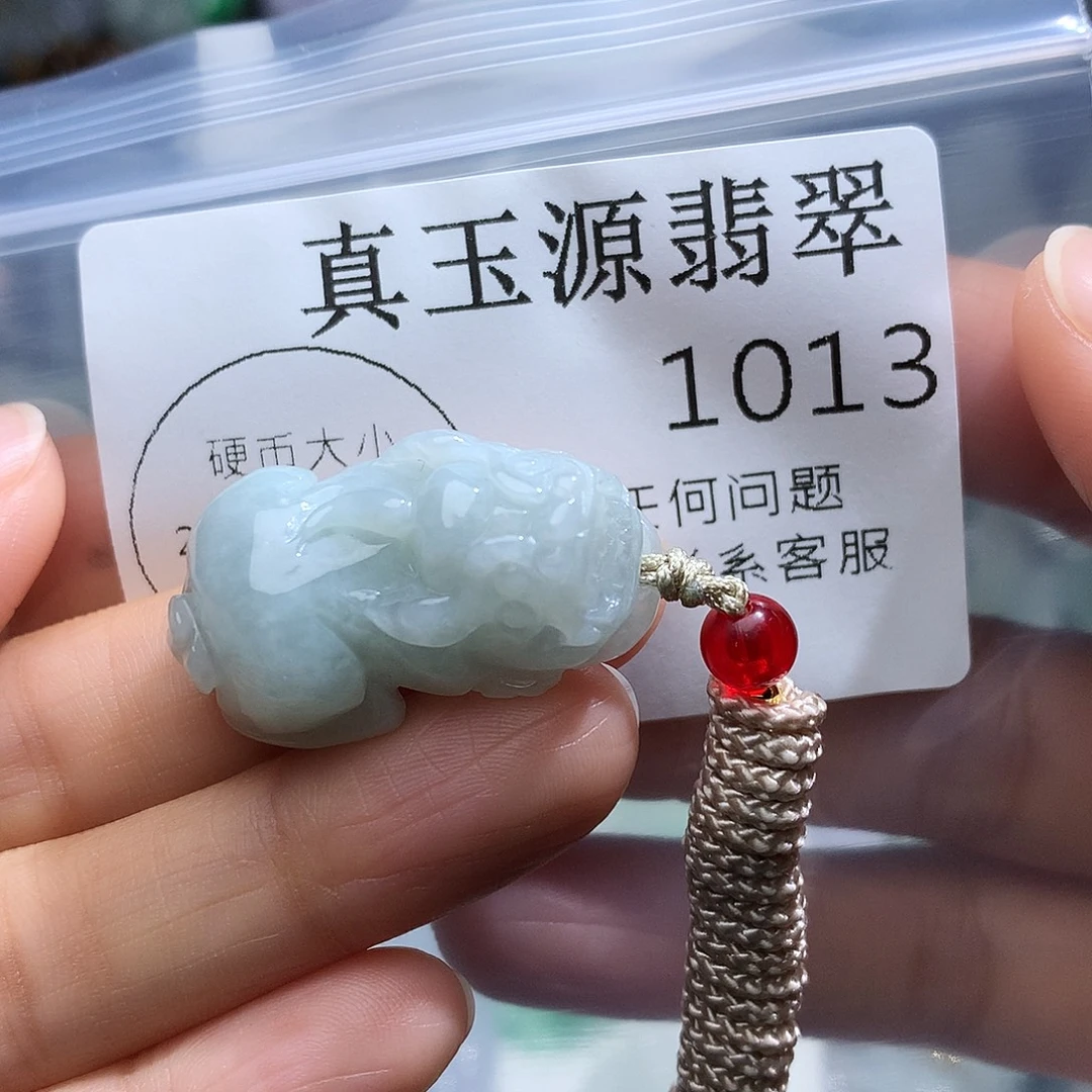 翡翠未镶嵌颈饰1013