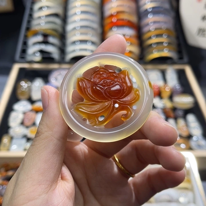 玛瑙/玉髓未镶嵌颈饰