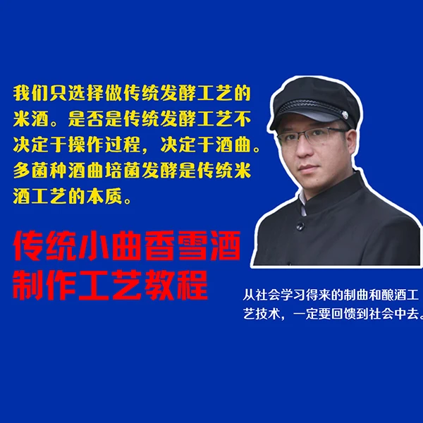 王师傅香雪酒工艺线上录播视频教程