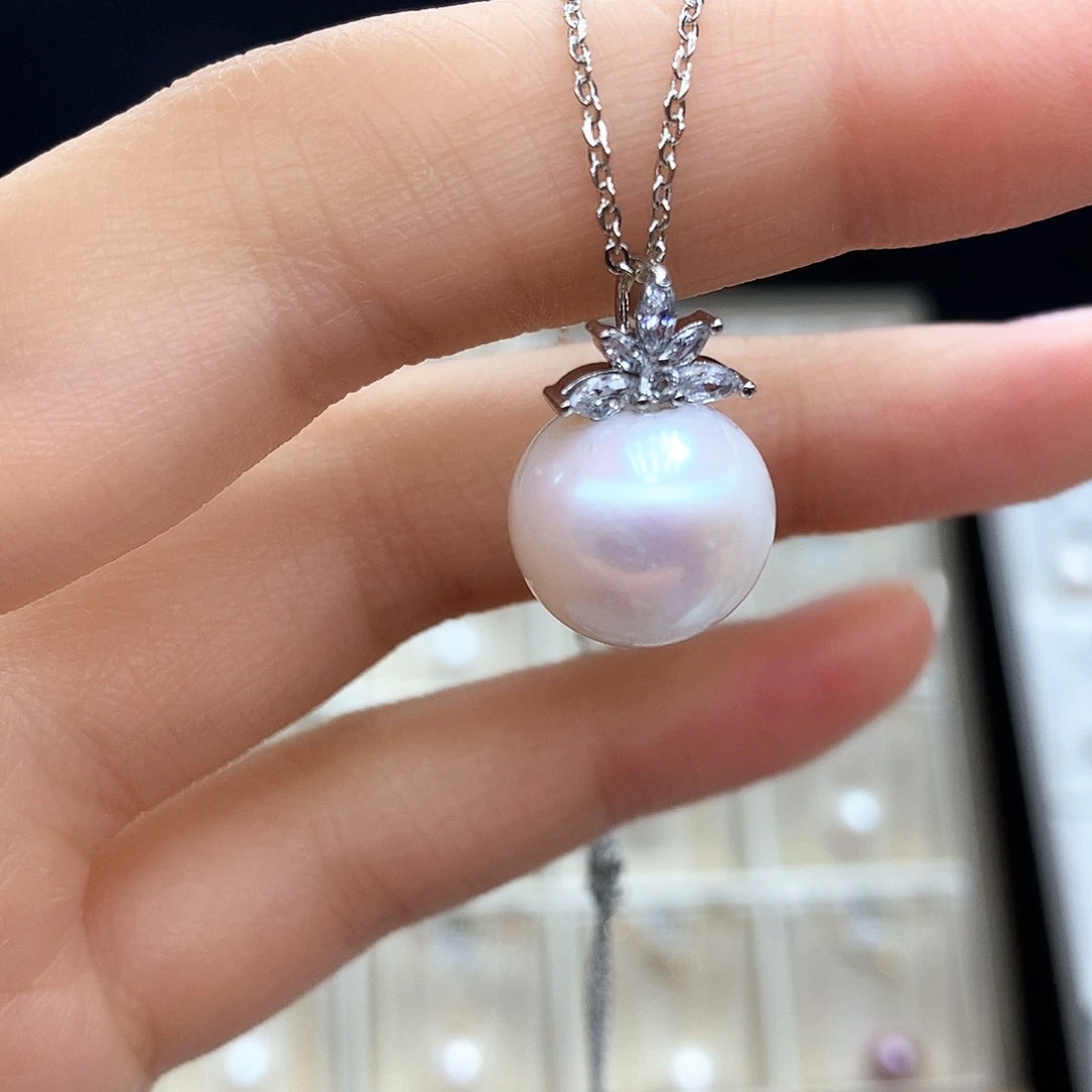 淡水珍珠合金颈饰