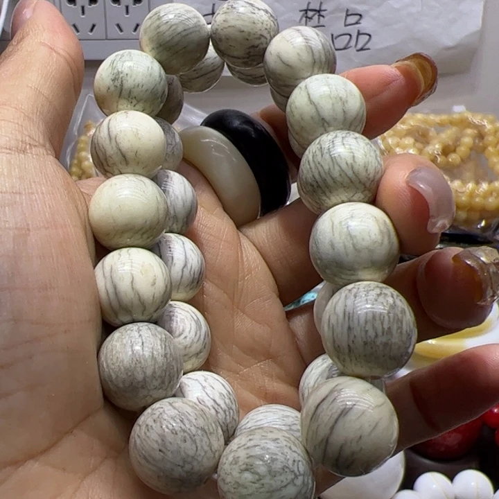 大理石磁石1.4圆珠老冰箱手串