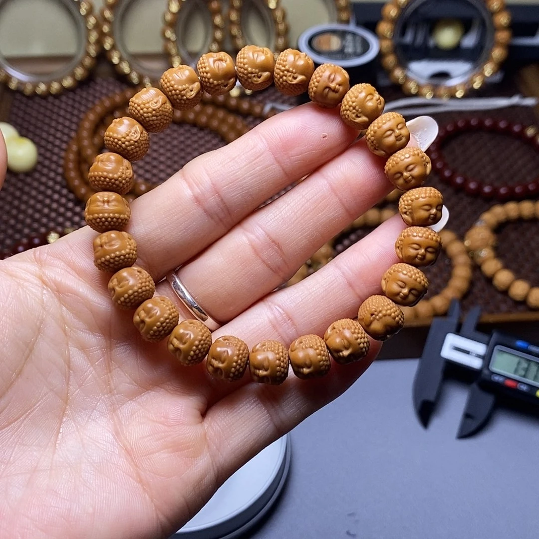 手串猴头核桃精工宝宝佛全品
