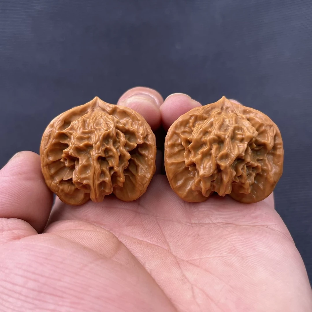 【地主专属】29 G58284-极致打底三棱镶嵌核桃-尺寸38mm