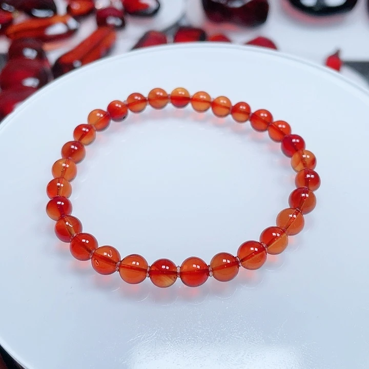 血珀手链未镶嵌骑***?规格6