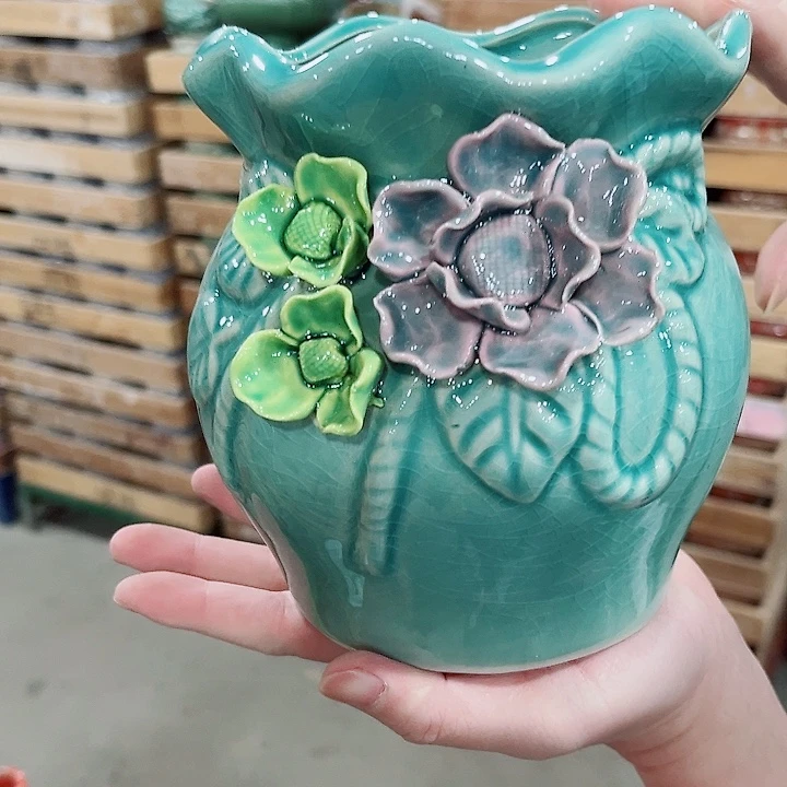 陶瓷陶瓷多肉植物花盆