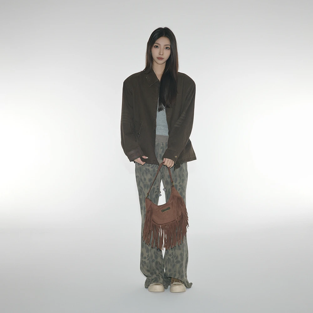 BASEMENT FG 美式复古简约百搭休闲宽松翻领外套 252080067007