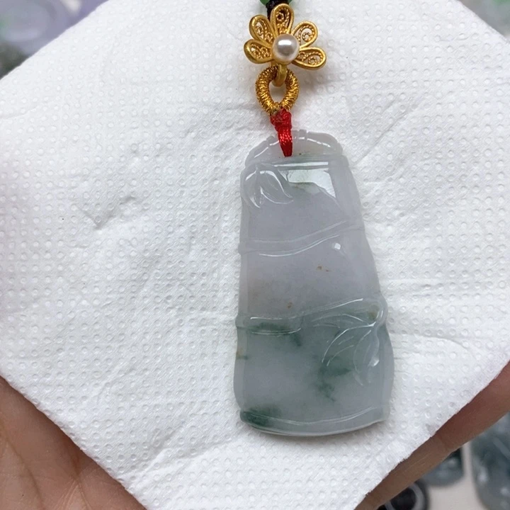 翡翠未镶嵌颈饰天然缅甸翡翠a货