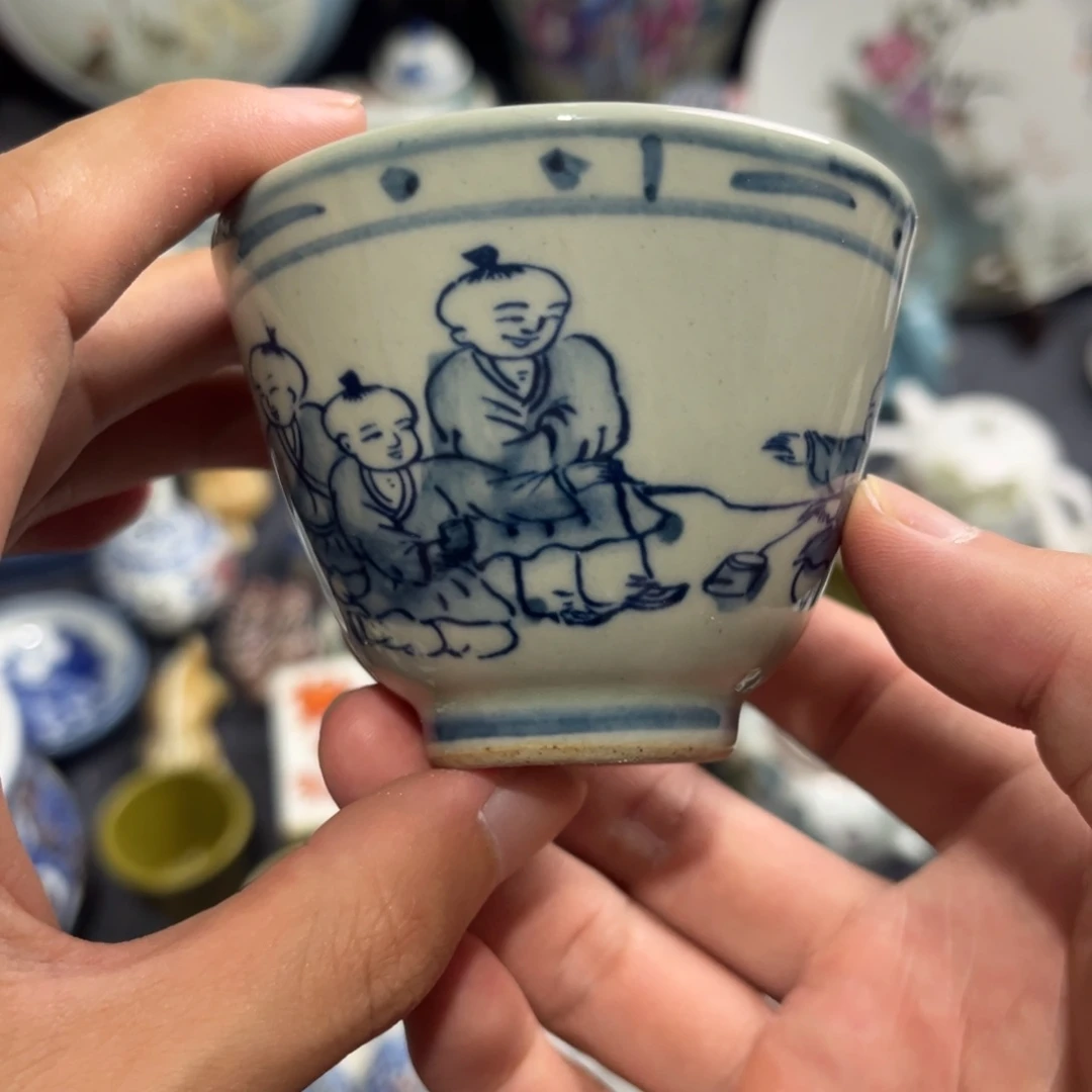 摆件景德镇陶瓷杯子