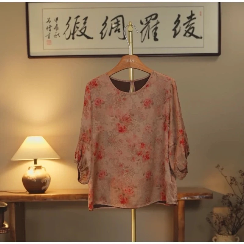 1717新中式休闲国风【纸落云烟-衬衫】长袖上衣