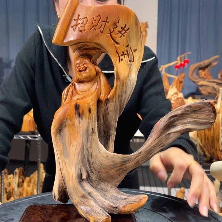 柏木（崖柏）随型摆件