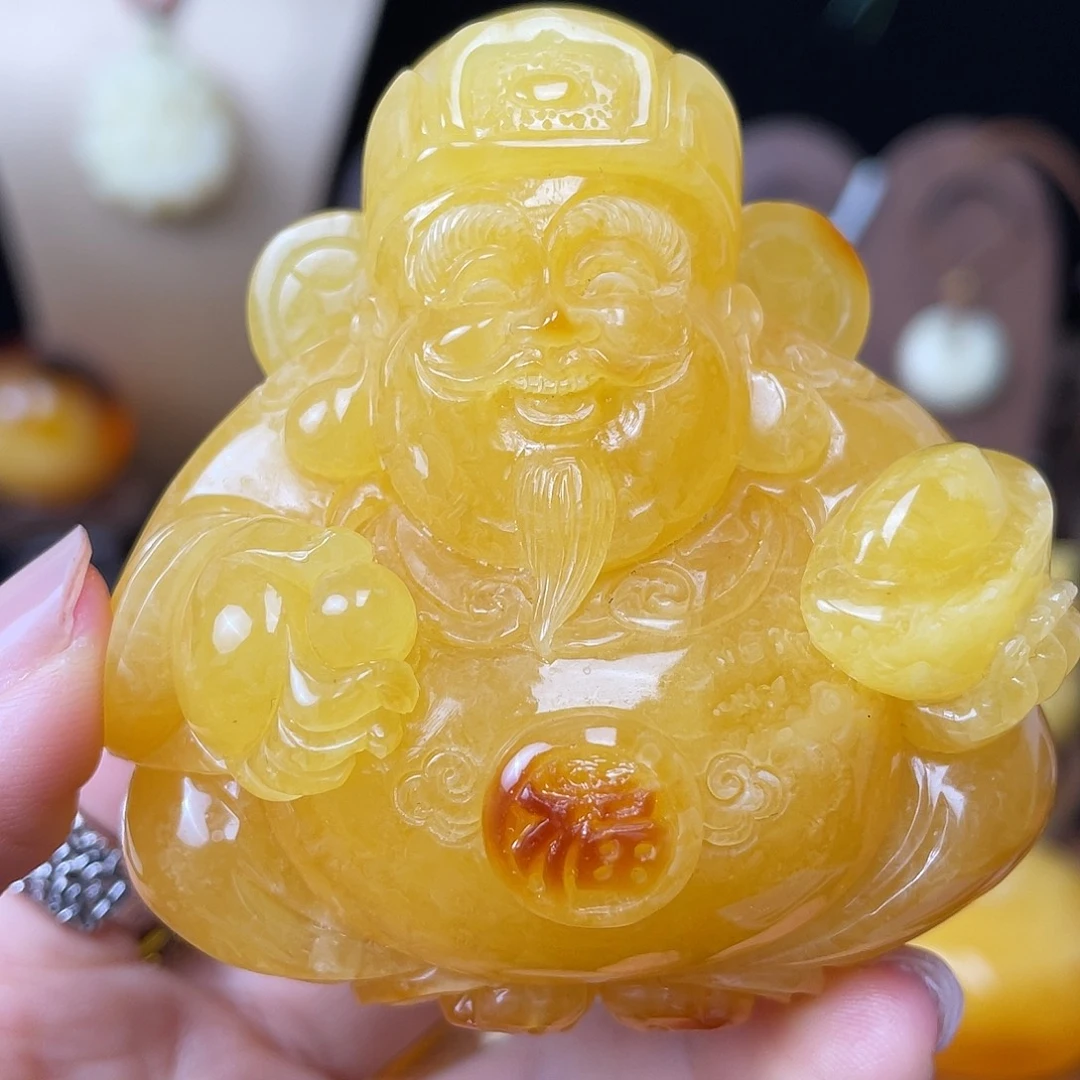 琥珀未镶嵌珠宝奇石