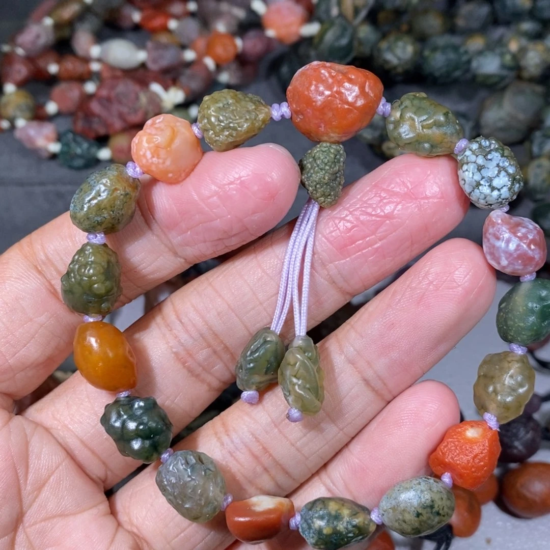 未镶嵌玛瑙/玉髓珠宝奇石