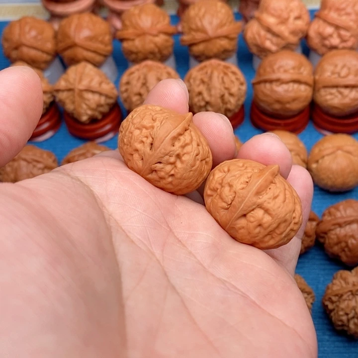 把件文玩核桃麒麟磨盘