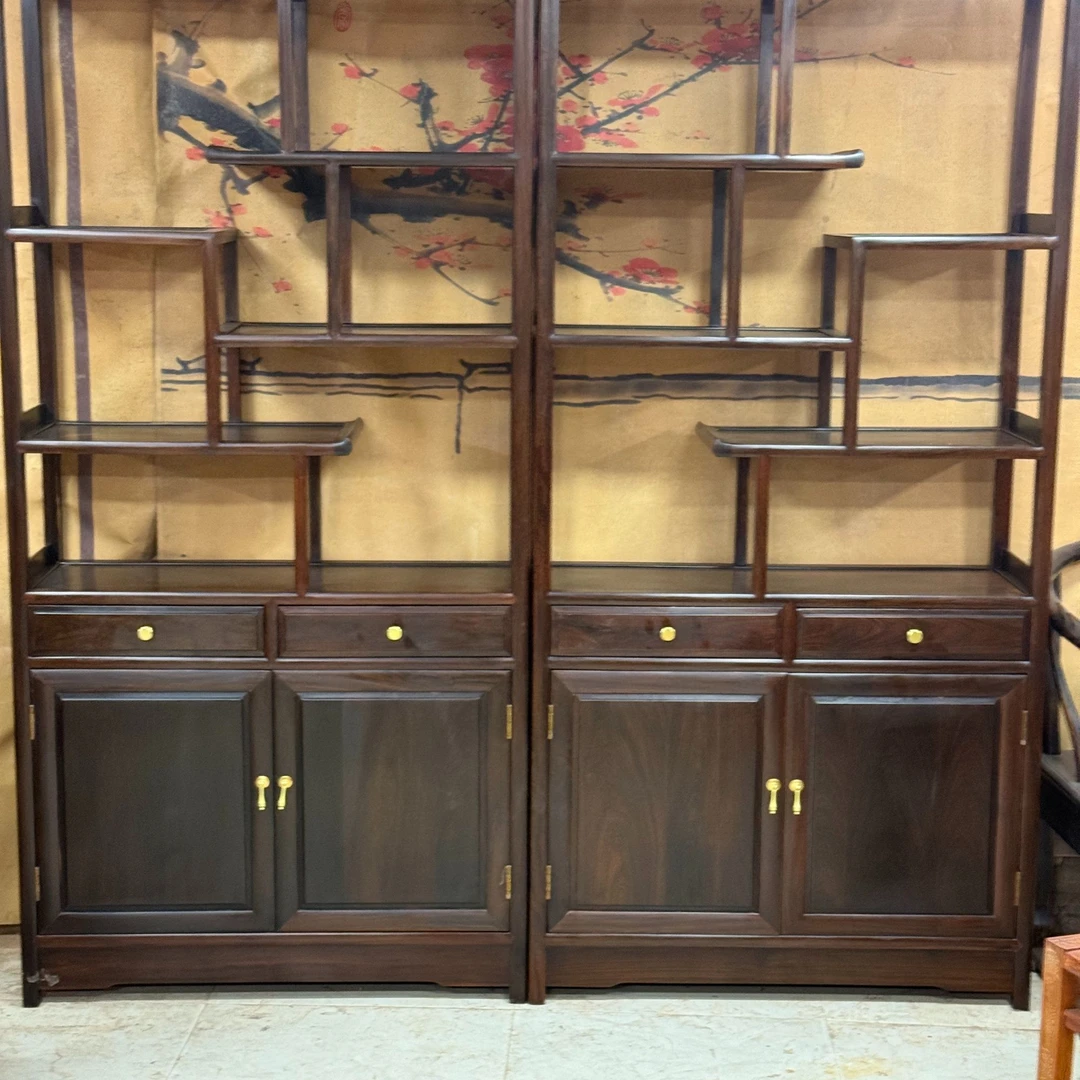 新中式古董架198x196x34