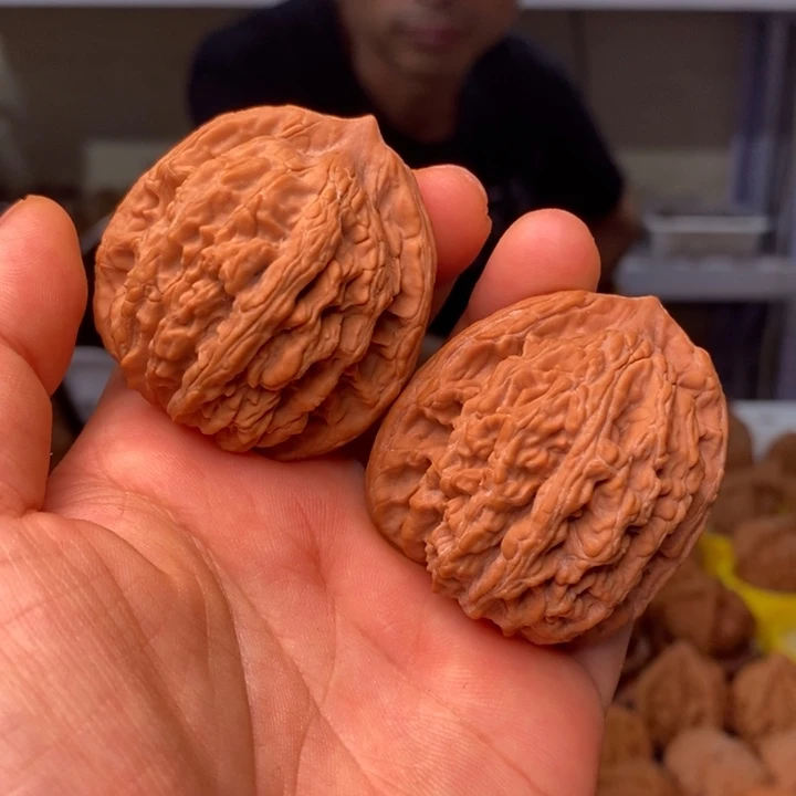 文玩核桃吊坠文玩核桃虎头43～