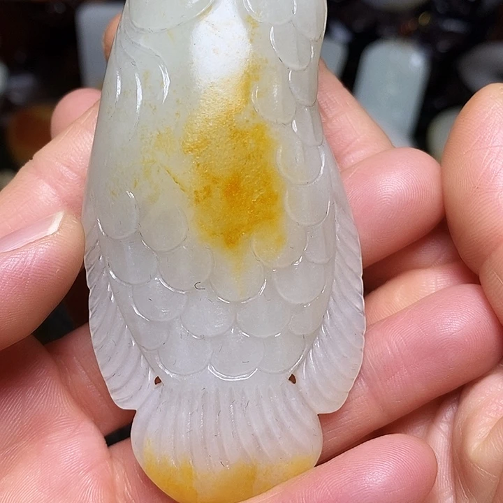 光***年和田玉未镶嵌挂件