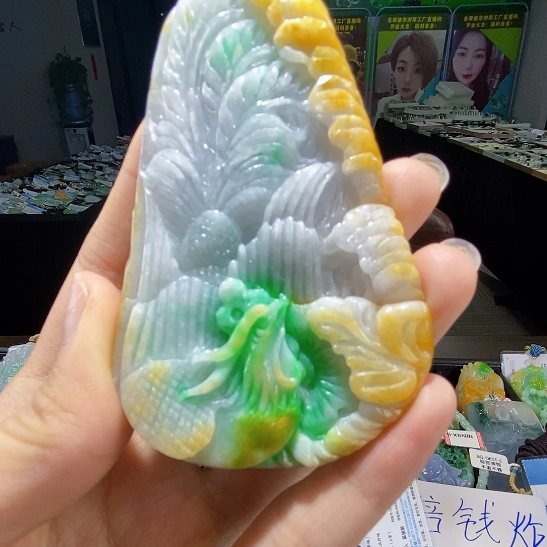 颈饰未镶嵌翡翠翡翠