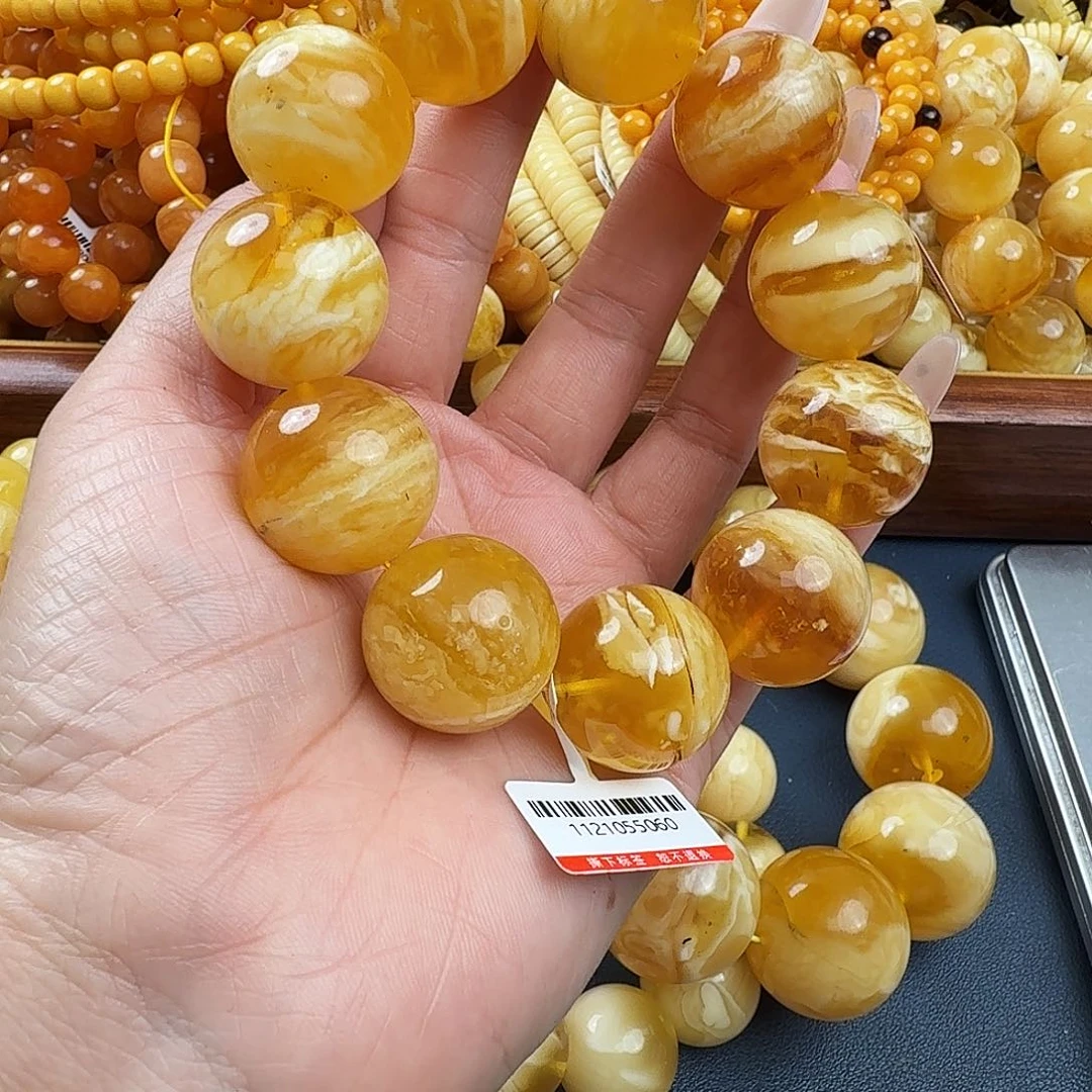 琥珀未镶嵌珠宝奇石