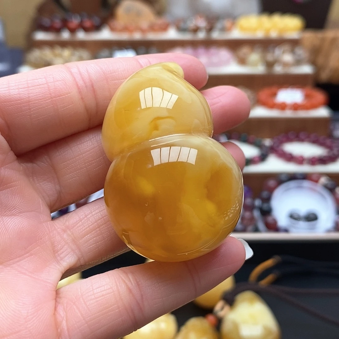 蜜蜡吊坠(不含链)未镶嵌