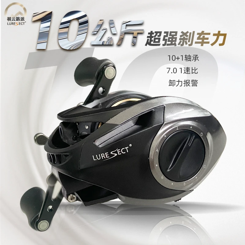 祺云路派/小坦克打黑专用大物雷强水滴轮超远投防炸线路亚鱼线轮