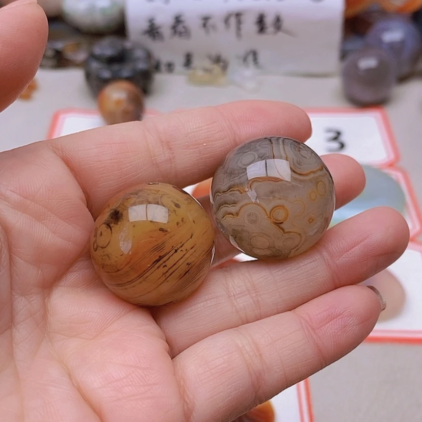 【闪购商品】未镶嵌玛瑙/玉髓珠宝半成品一**年
