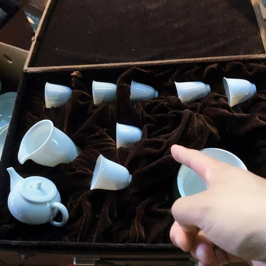 盖碗景德镇青花瓷器瓷器