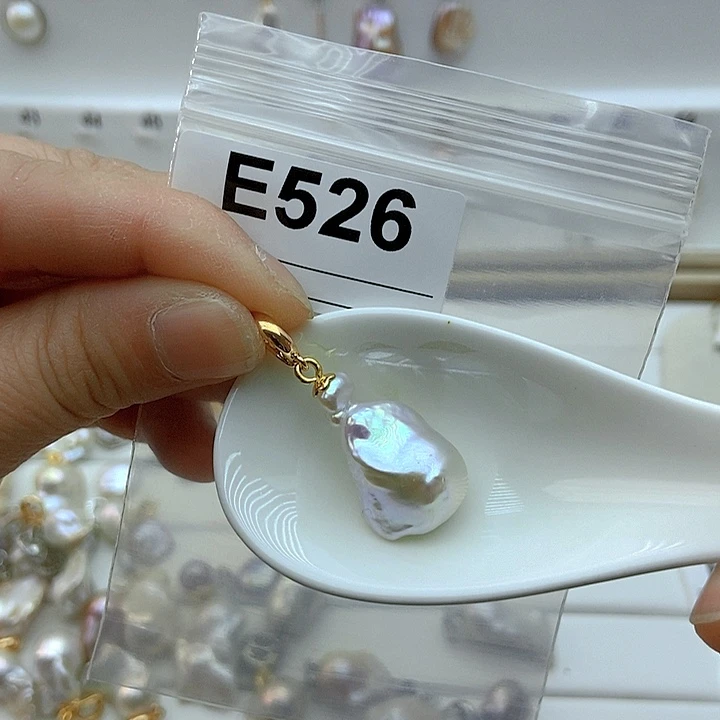 淡水珍珠颈饰银S925镶嵌