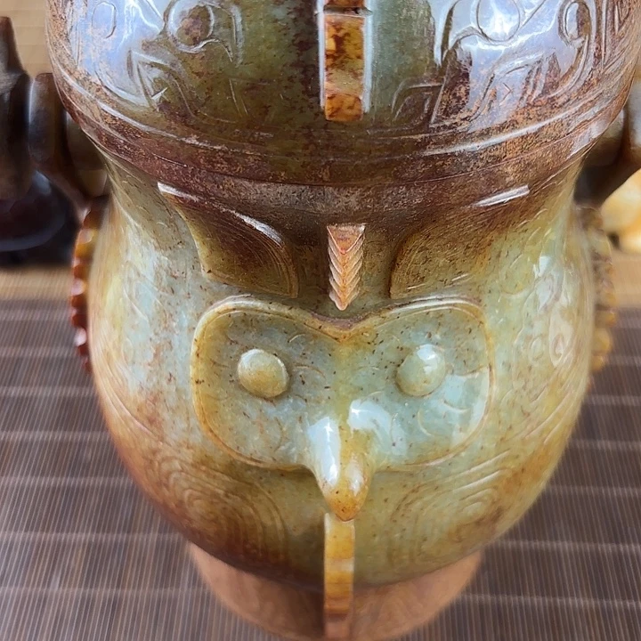 适***王和田玉未镶嵌挂件