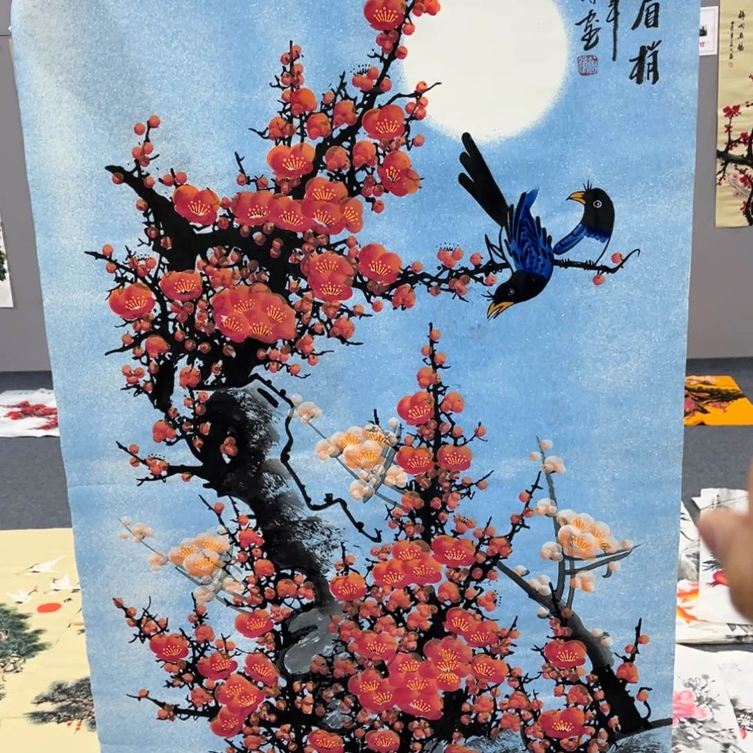 国画我的小伙伴都是我的