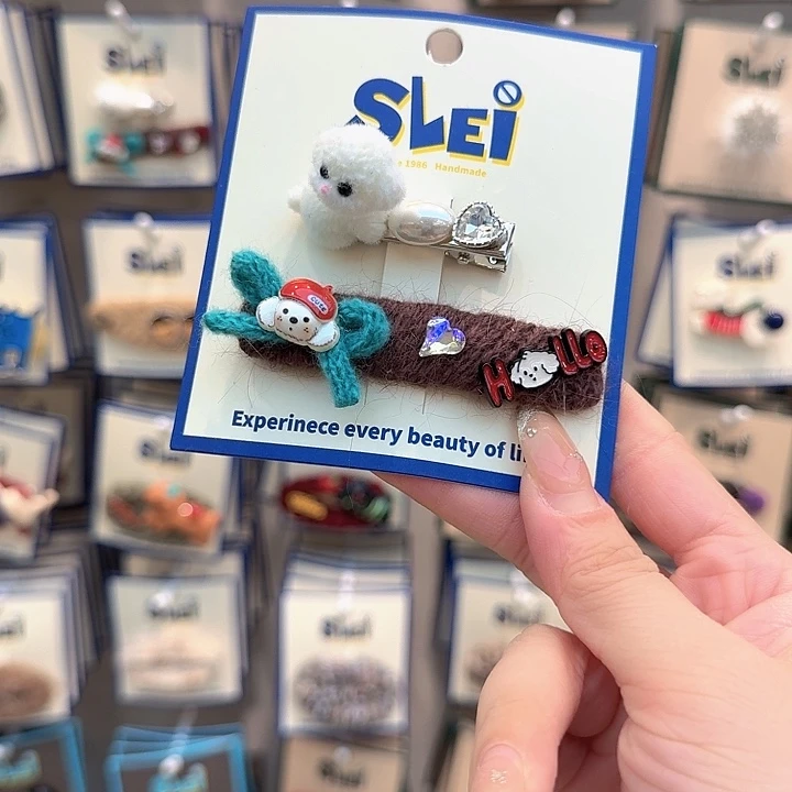 立体小熊鸭夹款式35