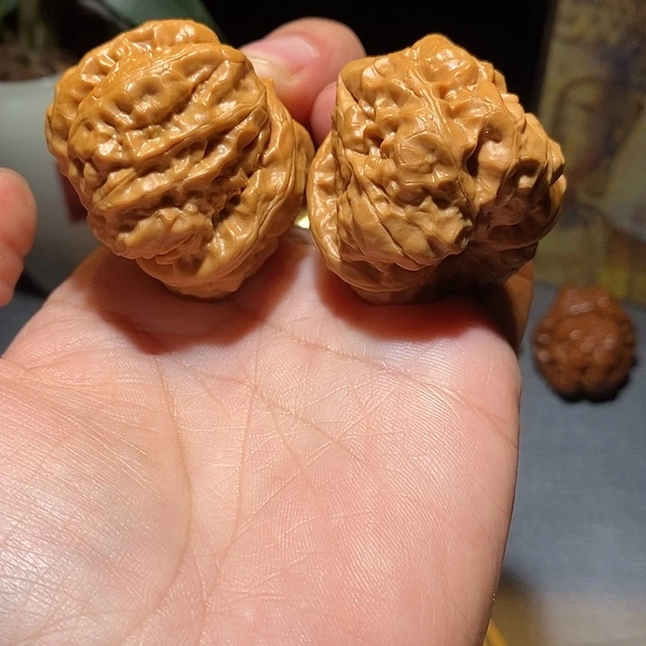 把件文玩核桃全品无修39尺怀柔蛤蟆头