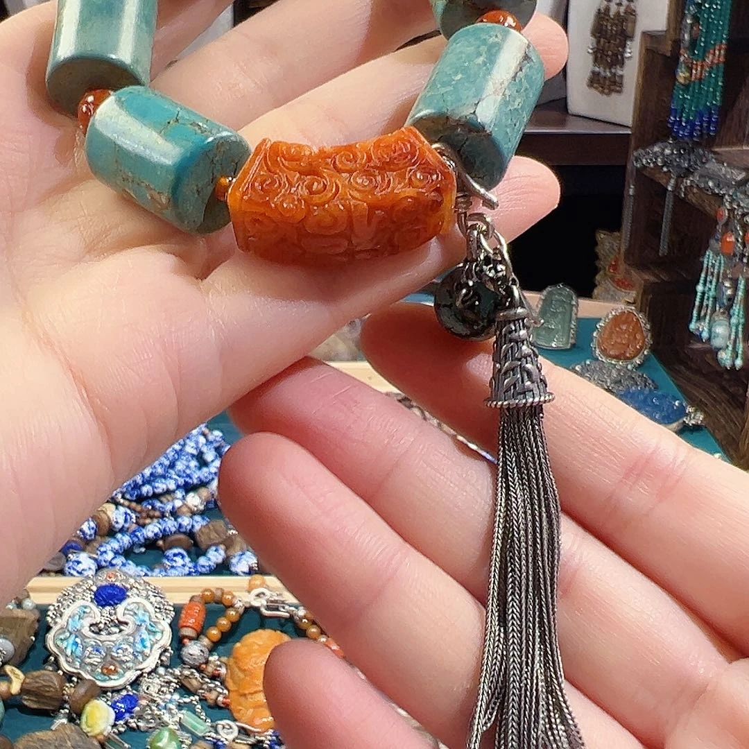 925银个性国风设计手链