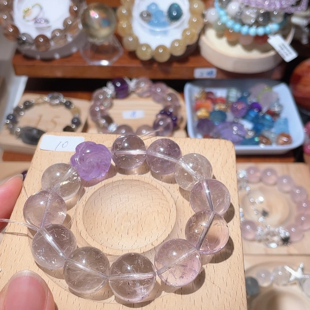 水晶手链未镶嵌R*紫阿塞